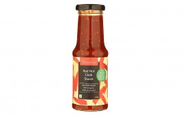 Aamra Red Hot Chilli Sauce   Glass Bottle  220 grams